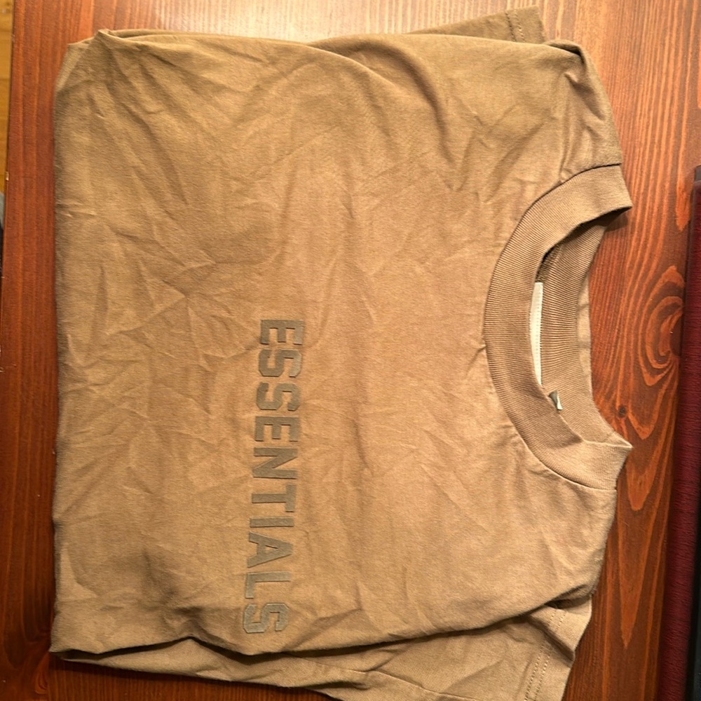 Essentials Brown Tee